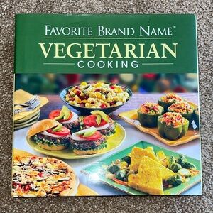 Vegetarian Cooking Book, Favorite Brand Name